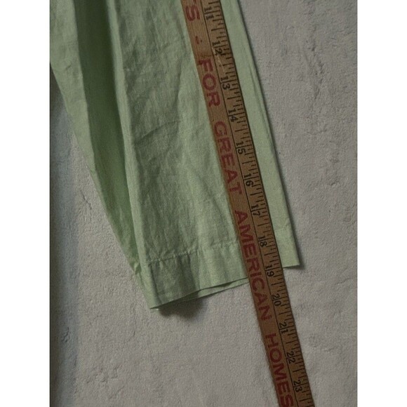 Brooks Brothers Women's Linen Blend Tunic Top Light Green 3/4 Sleeve Size XL - Picture 6 of 10
